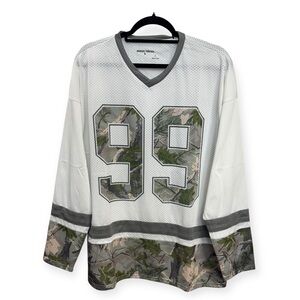 Broken Threads‎ Men's White Camo 99 Hockey Jersey
